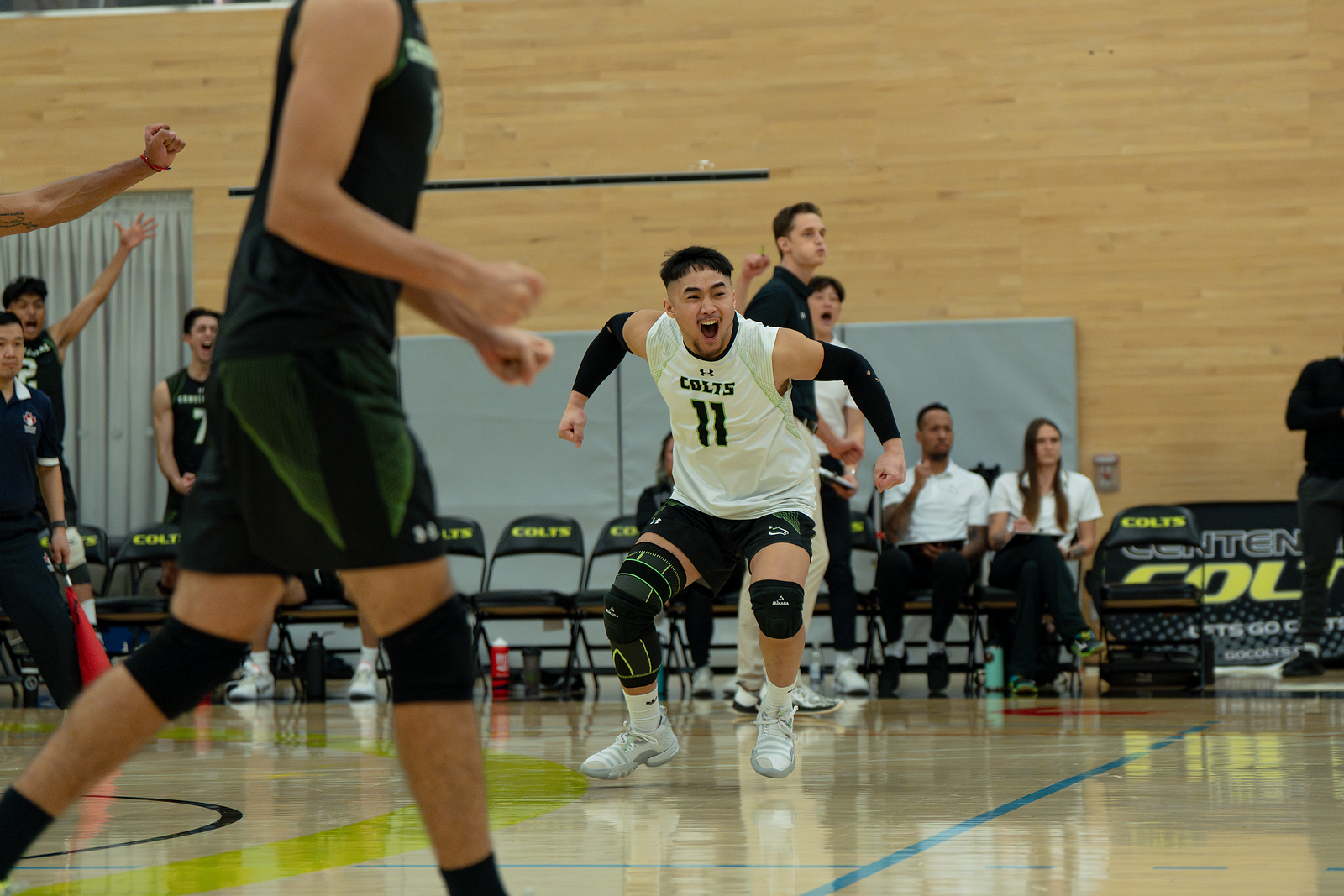 Colts Climb Over Mountaineers to Quarter-Finals